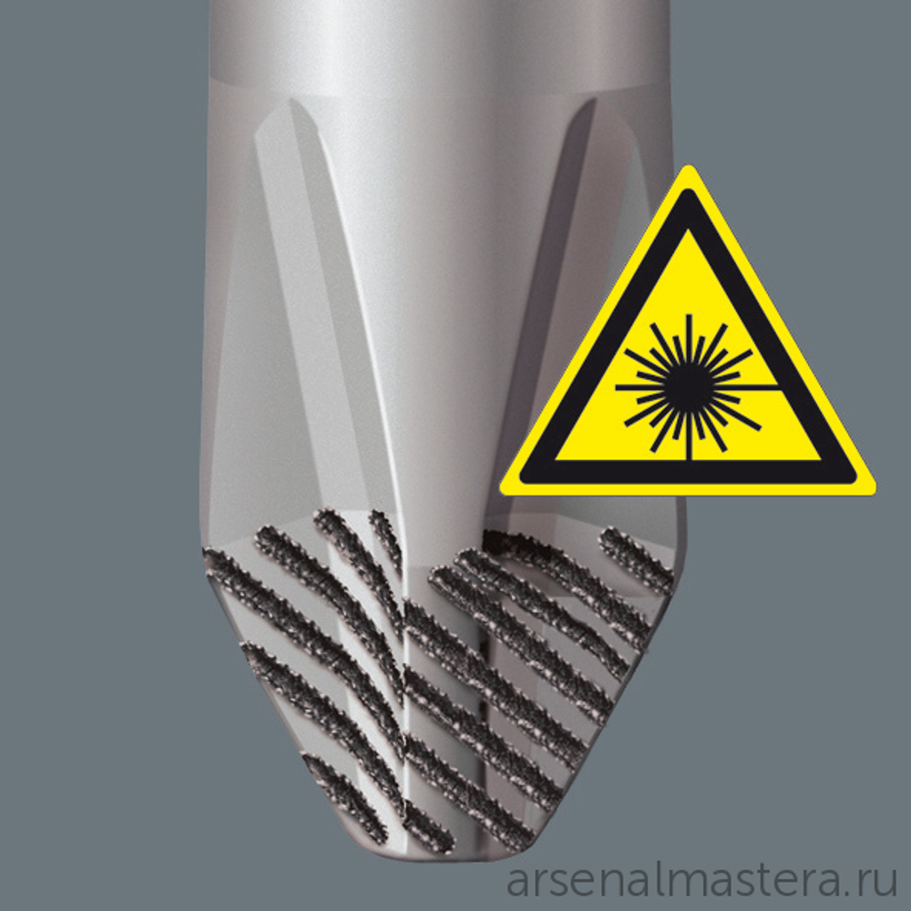 АКЦИЯ WERA! Отвертка диэлектрическая крестовая Pozidriv Kraftform Plus 165 i PZ VDE, PZ 3 / 150 мм, 006166 WERA WE-006166