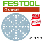 ХИТ! Шлифовальные круги Festool Granat STF D150/48 P220 GR/100 упаковка 100 шт 575167