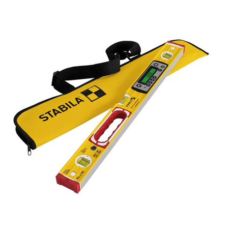 ХИТ! Уровень электронный STABILA TECH 196 DL, 61 см, с 2 цифровыми дисплеями для удобного определения наклонов и уклонов 19829