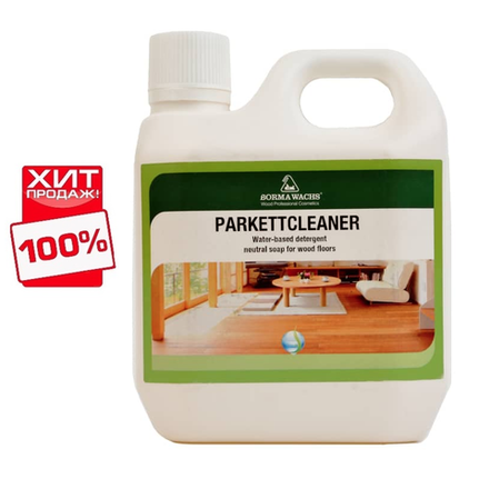 СКИДКИ ХИТ! Очиститель для паркета PARQUET CLEANER 1 л для внутренних работ Borma NAT0048