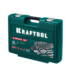 Новинка! Универсальный набор инструмента 94 предметов KRAFTOOL X Drive 1/2 + 1/4 дюйм, для работы с крепежом в кейсе 27883-H95_z03