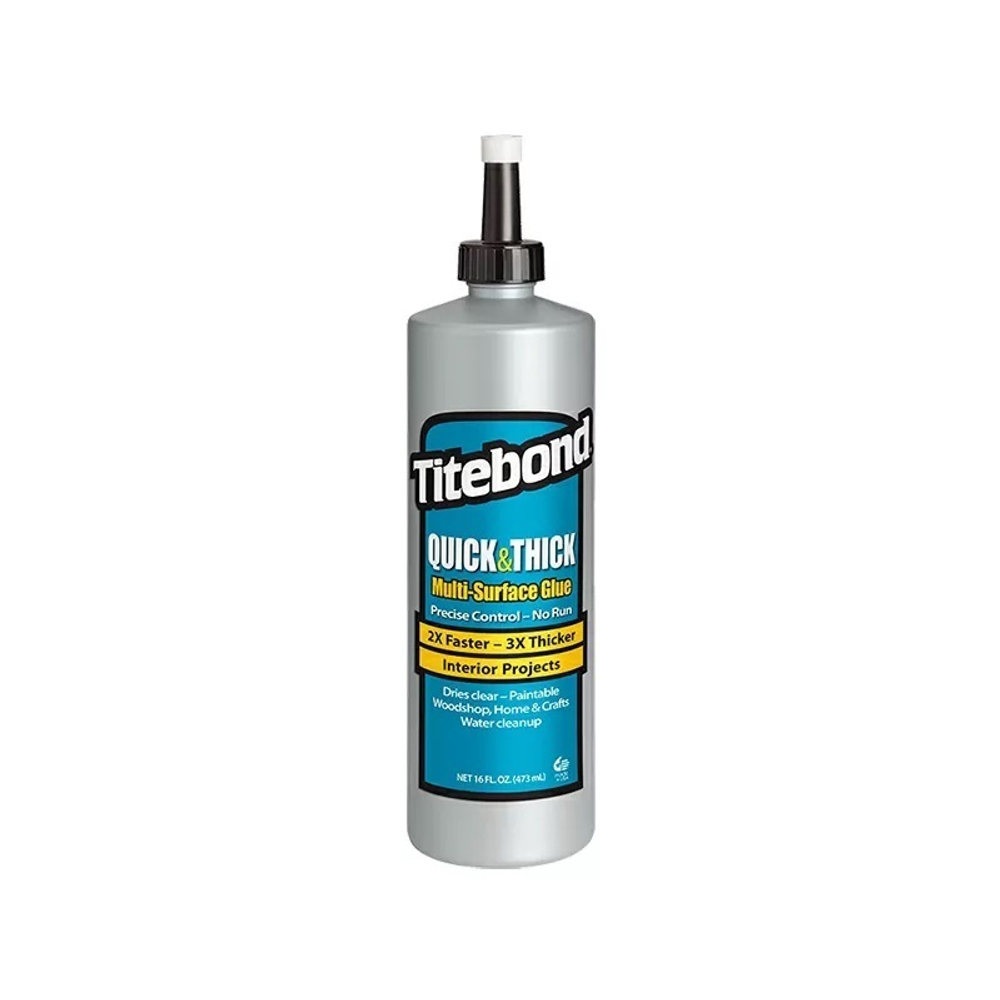 ХИТ! Клей Quick Thick 473 мл быстродействующий для внутренних работ Titebond TB2404