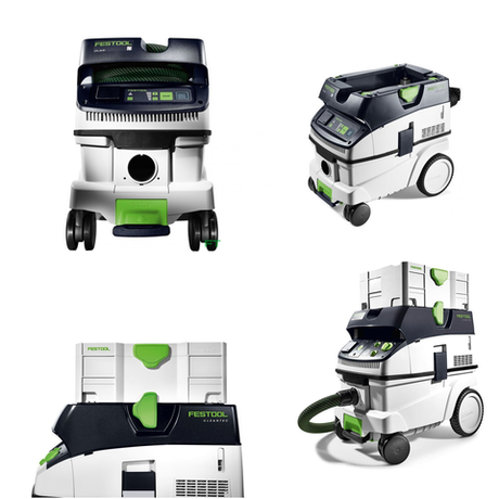 Новинка! Пылеудаляющий аппарат Festool Cleantec CTL 26 EI 26 л, класс пыли L. Модель 2025 года 577898