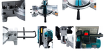 Новинка! Комбинированная торцовочная пила Makita 1,65 кВт, диск 260/30 мм, глубина пропила 90° 93 мм, 2 в 1 торцовка и распиловочный станок LH1040