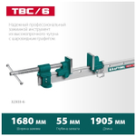 ХИТ! Струбцина с Т - образным профилем Вайма TBC / 6  1680 / 55 мм KRAFTOOL 32303-6