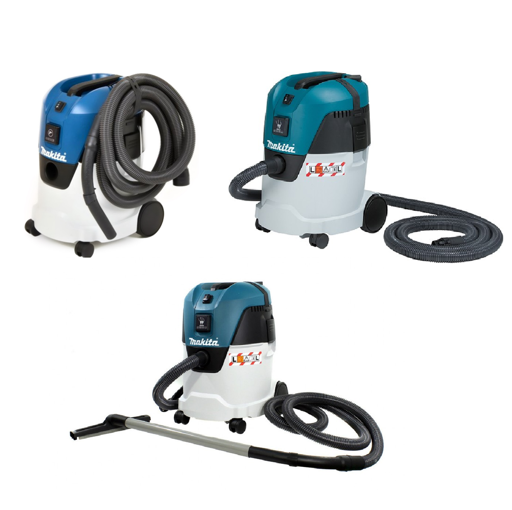 Новинка! Универсальный пылесос Makita 25 л, класс пыли L, сухая и влажная уборка, можно подключить электроинструмент до 2,6 кВт VC2512L