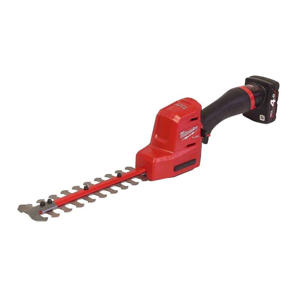КОМПЛЕКТ! M12 FUEL FHT20-402 Аккумуляторный кусторез FHT20, два Аккумулятора B4 4.0 Ач , Быстрое зарядное устройство C12 C Milwaukee 4933479676