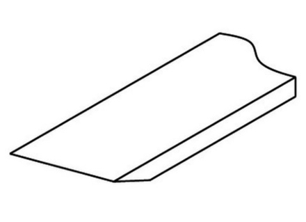 Резец токарный HSS Line Profi 18 мм скошенный левый NAREX 818258