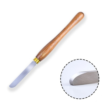 Новинка! Резец токарный циклевочный c закругленным краем HSS Scraper Bowl Finishing, 25 мм / 10 мм, рукоять 354 мм Crown М00005025