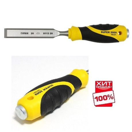 ЦЕНЫ НИЖЕ ХИТ! Стамеска плоская с ручкой 32 мм NAREX SUPER 2009 LINE PROFI 811332