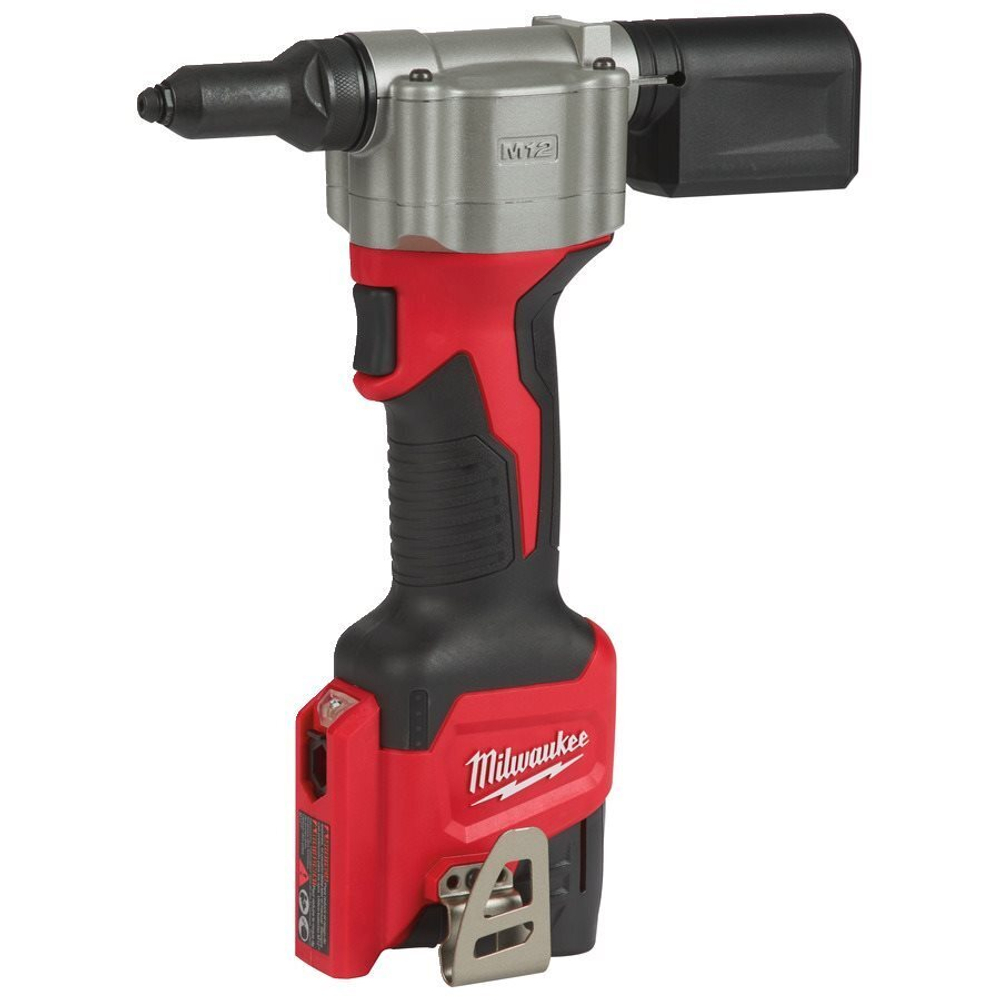 Легкий старт: Аккумуляторный заклепочник MILWAUKEE M12 BPRT-0 4933464404