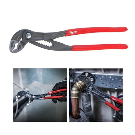Новинка! Клещи сантехнические 300 мм, 14 позиций установки ADJUSTABLE WATER PUMP PLIER MILWAUKEE 4932492460