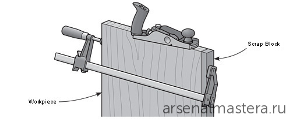 Рубанок Veritas Low-Angle Jack Plane А2 381 х 70 мм лезвие 57 мм 12 градусов 05P34.01 М00003023