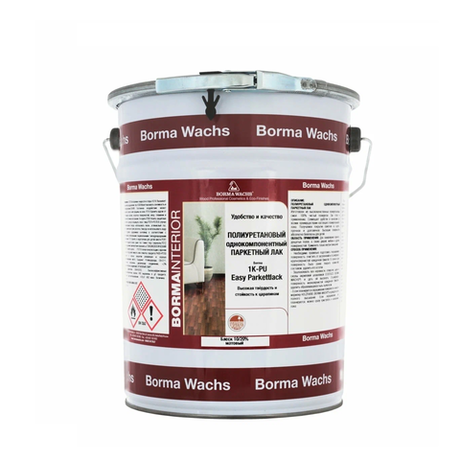Новинка! Паркетный лак полиуретановый однокомпонентный самогрунтующийся Borma Easy Parkettlack 1K-PU, блеск 10 - 20% бесцветный глубоко - матовый 5 л, для внутренних работ 4162-10.PU