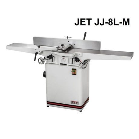 ВЕСНА ЦЕНЫ НИЖЕ! Фуговальный станок профессиональный 1,5 кВт 230 В JET JJ-8L-M 10000267M