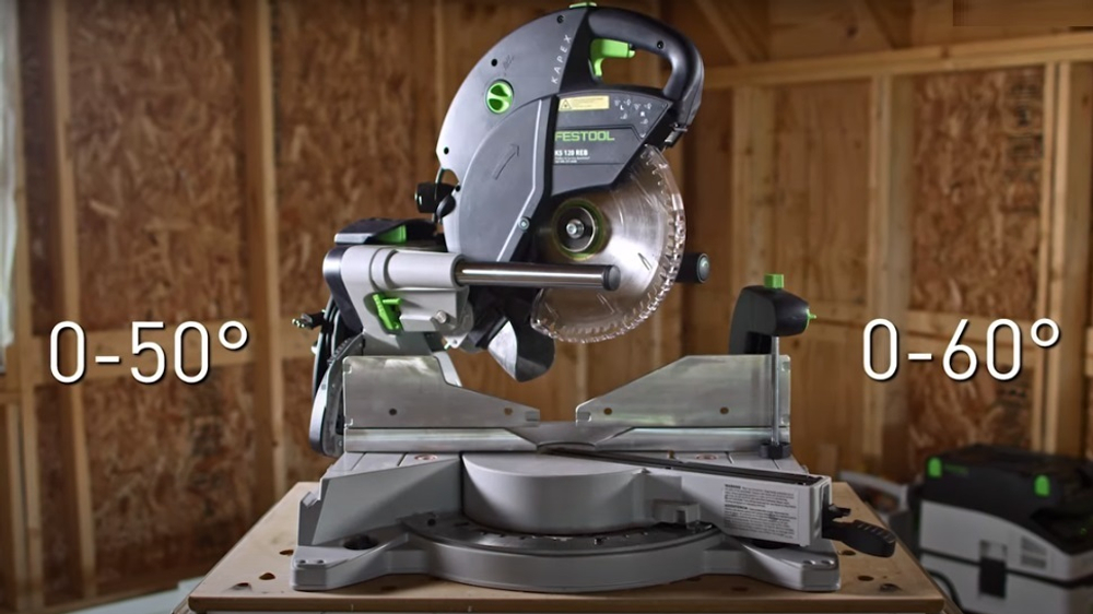 Торцовочная пила с протяжкой FESTOOL KAPEX KS 120 REB-Set-MFT с Многофункциональным столом MFT 576663