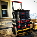 ХИТ! Набор 3 кейсов Milwaukee PACKOUT: Ящик на колесах + Большой ящик + Кейс 4932464244