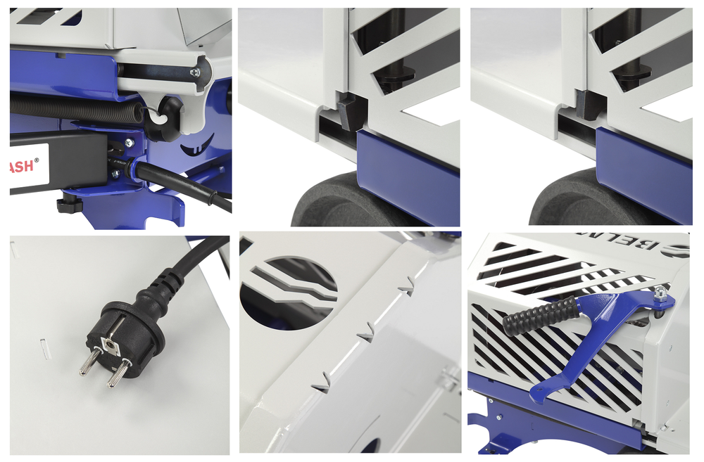 АКЦИЯ МАРТ 2026! Дровокол электрический BELMASH MAXIMA-360 220В 2 кВт, для быстрого раскалывания бревен S354A