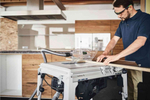 Монтажная дисковая пила 2,2 кВт диск 254 мм FESTOOL TKS 80 EBS-Set с подвижным столом, кожухом, упором 575828