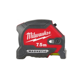Новинка! Рулетка магнитная PREMIUM MAGNETIC GEN III 7,5 м LED подсветка, ширина полотна 30 мм MILWAUKEE 4932492469