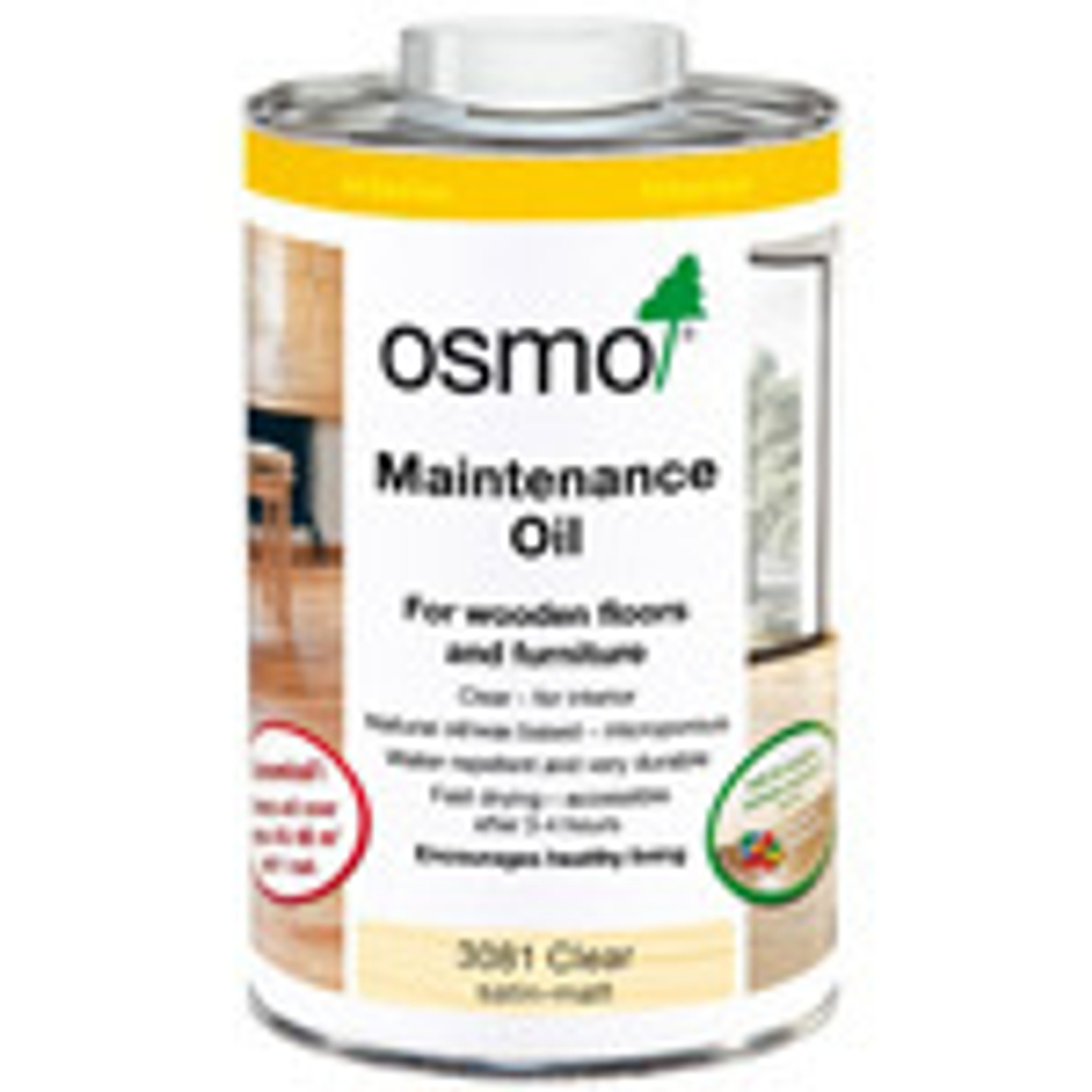 Масло для ухода за полами с антискользящим эффектом Osmo 3098 Бесцветное полуматовое 2,5 л R9 Pflege-Ol для внутренних работ Osmo-3098-2,5 15101061
