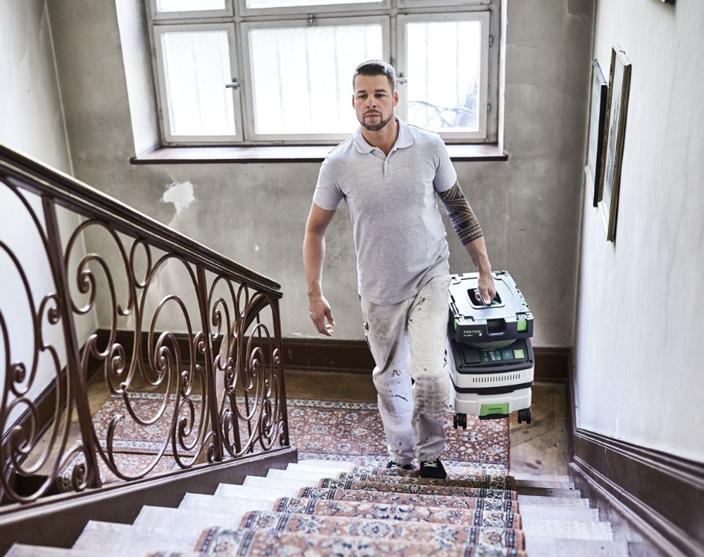 ВЕСНА СКИДКИ ХИТ! Пылеудаляющий аппарат FESTOOL CTL MINI I CLEANTEC (гладкий антист.шланг CT 27/32 x 3,5 м, Bluetooth) 574840