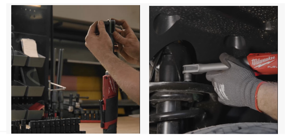Новинка! УДОБНЫЙ КОМПЛЕКТ Milwaukee M12 FPTR-202X FUEL INSIDER Аккумуляторная трещотка удлиненная импульсная, ДВА Аккумулятора M12 B2 2.0 Ач, зарядное устройство C12 C в кейсе 4933499411