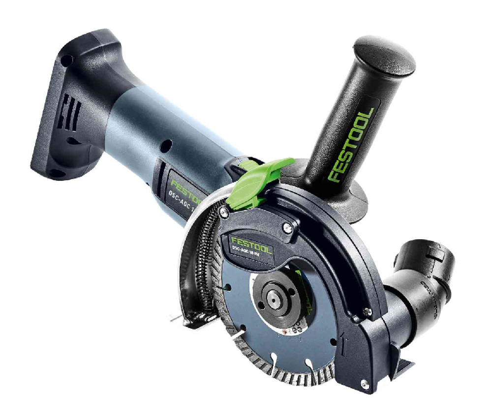 Аккумуляторная алмазная ручная отрезная система с УШМ FESTOOL DSC-AGC 18-125 FH EB-Basic 576829