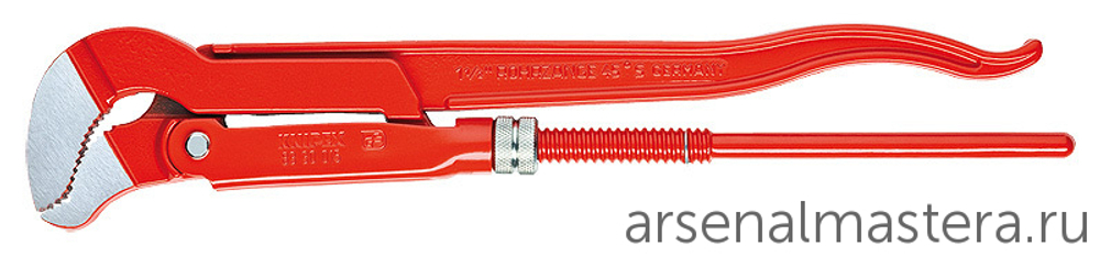 Ключ трубный 245 мм, 1/2", S-образные губки, зев 35 мм KNIPEX KN-8330005