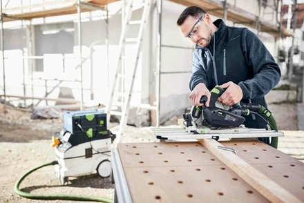 УСПЕЙТЕ КУПИТЬ! Пила погружная TS 60 KEBQ-Plus, противоскольный вкладыш, Диск HW WD42 в систейнере Sys3 FESTOOL 576721