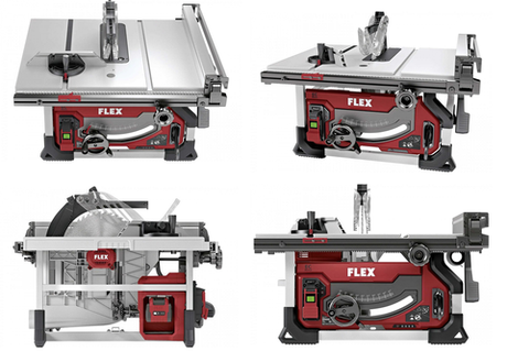 Новинка! Аккумуляторная циркулярная пила FLEX TS 92 18-EC 18В, плавная регулировка угла наклона 0-45, для выполнения продольных, поперечных, наклонных, скошенных и несквозных пропилов в деревянных и пластиковых материалах 532591