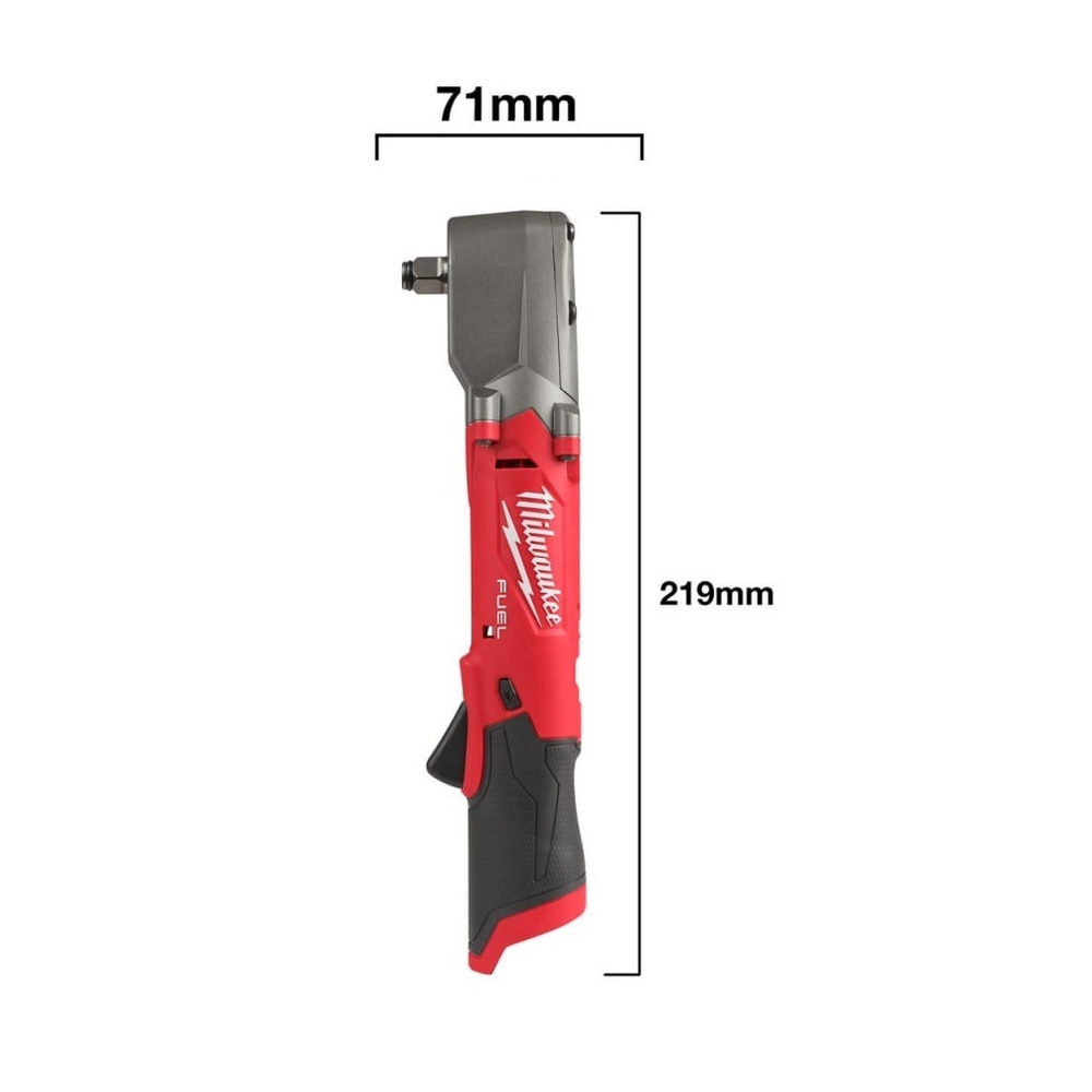 Легкий старт: Аккумуляторный угловой ударный гайковёрт MILWAUKEE 1/2 дюйм M12 FUEL FRAIWF12-0 4933471699