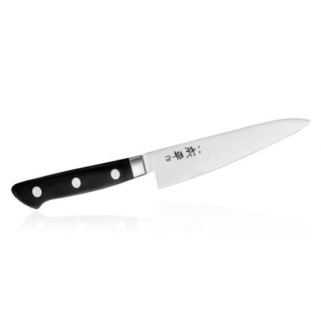Японский Нож кухонный универсальный Fuji Cutlery Narihira длина лезвия 150 мм, сталь Mo - V, рукоять ABS пластик, заточка 8000 Tojiro FC-41
