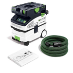 СКИДКИ ХИТ! Пылеудаляющий аппарат FESTOOL CTL MIDI I CLEANTEC (гладкий антист. шланг CT 27/32 x 3,5 м Bluetooth) 574832