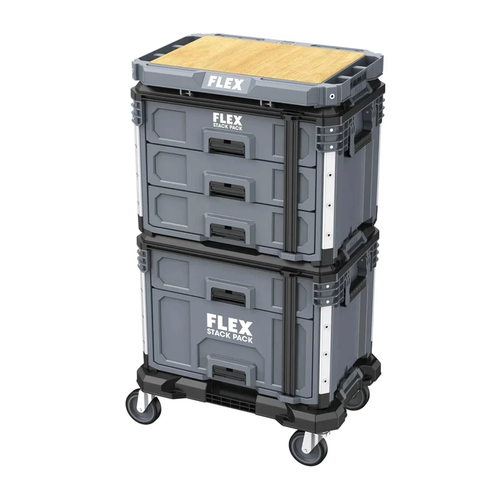 Новинка! Кейс с тремя выдвижными ящиками STACK PACK TKL SP 3DB FLEX 533239