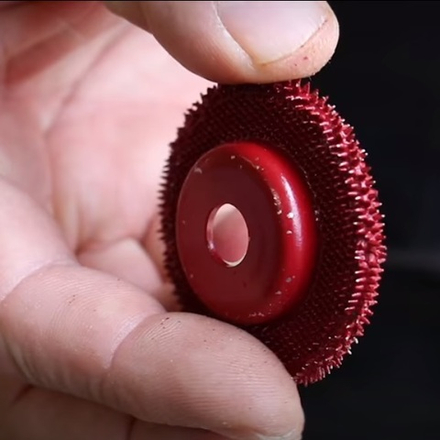 Диск универсальный Merlin 2 3-Surface D 50 мм посадка 10 мм бордовый Medium 10088 М00014813