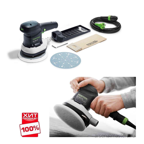 УСПЕЙТЕ КУПИТЬ ХИТ! Эксцентриковая шлифовальная машинка FESTOOL ETS 150/3 EQ для тонкого и финишного шлифования 575023