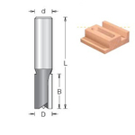 Фреза пазовая врезная D 41,3 x 25,4 L67 Z2/1 хвостовик 12 DIMAR 1077769
