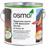 Защитное масло с УФ-фильтром Экстра Osmo 420 бесцветное шелковисто-матовое 25 л UV-Schutz-Ol Extra для наружных работ Osmo-420-25 11600029