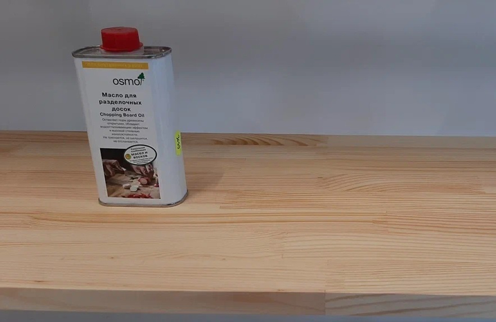 ХИТ! Масло для разделочных досок высокой твердости Osmo 3099 Бесцветное матовое 0,2 л CHOPPING BOARD OIL для внутренних работ Osmo-3099-0,2 13900167