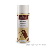 СКИДКИ ХИТ! Лак спрей акриловый Holzspray 40 процентов блеск 400 мл для внутреннего и наружного применения Borma 0614