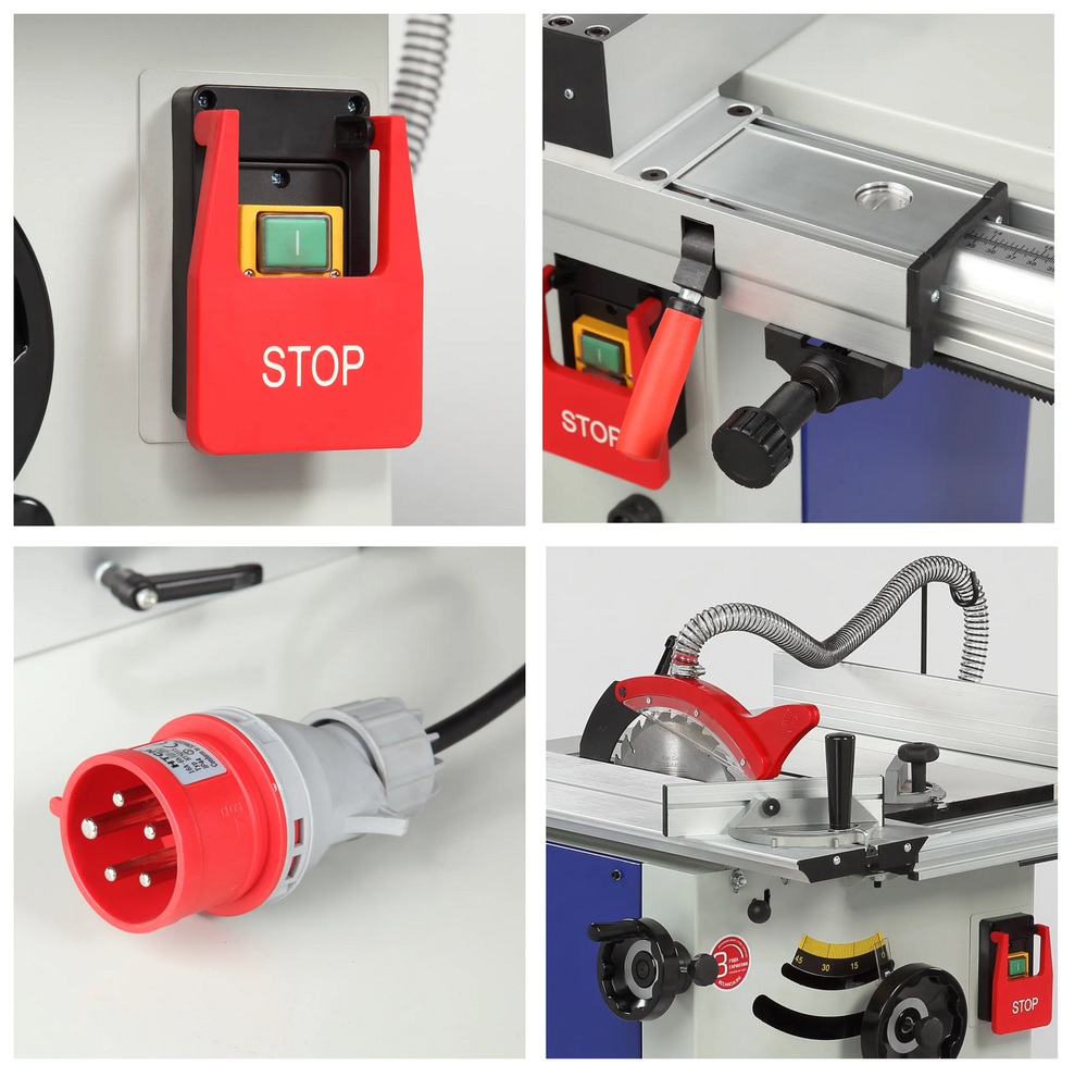 АКЦИЯ ЧЕРНАЯ ПЯТНИЦА! Станок деревообрабатывающий многофункциональный, круглопильный с подвижным столом, пила циркулярная BELMASH TS-250ST1000/400 2,2 кВт 380В, Диск 254 / 30 мм, распиловка, строгание, отбор четверти S193A