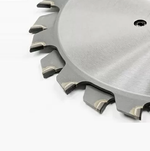 Новинка! Пильный диск с PCD зубьями Woodwork 120 x 2,8-3,6 / 2,0 x 22 Z=12+12 A=10 регулируемая подрезная пила с зубьями из поликристаллического алмаза, для ЛДСП, ламинированных, шпонированных панелей 20.122.24