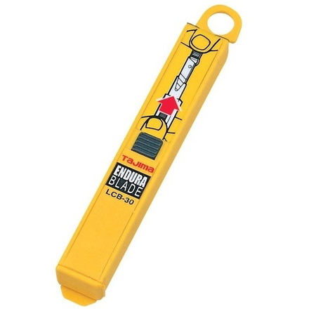 Лезвия TAJIMA LСB-30 9 мм обламывающиеся 10 шт в футляре LCB30C/Y1 LB30CD