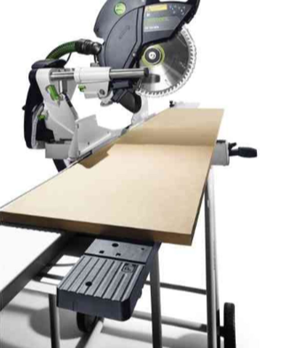 Торцовочная пила с протяжкой FESTOOL KAPEX KS 120 REB-Set-MFT с Многофункциональным столом MFT 576663