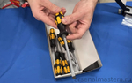 АКЦИЯ 2025 ХИТ! Набор 6 предметов ОТВЕРТКИ силовые с подставкой, PH 1 x 80 / 2 x 100, SL 0.6 x 3.5 x 80 / 0.8 x 4.5 x 90 / 1 x 5.5 x 100 932/6 018282 WERA WE-018282