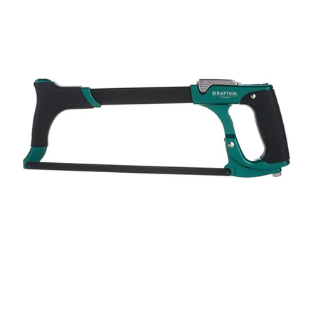 Ножовка по металлу поворотная на 360 градусов, лезвие 300 мм 24 TPI двухрычажная, сверхусиленное натяжение полотна Extrem 230 кгс KRAFTOOL 15802_z02