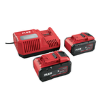 ХИТ! Комплект FLEX P-Set 18-88R Два аккумулятора 18 В, 8 Ач и ускоренное зарядное устройство 533175