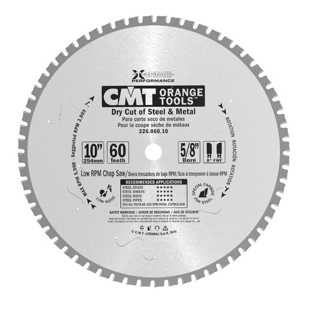 Диск пильный 165 X 20 X 1,5 / 1,2 0гр FWF Z36  (сухой срез) CMT 226.036.06H