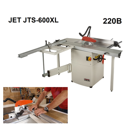 ОСЕННИЕ СКИДКИ ХИТ! Циркулярная пила JET JTS-600XL 2,5 кВт 220 В, каретка профессиональная 1600 мм, диск 250 мм 10000070XLM